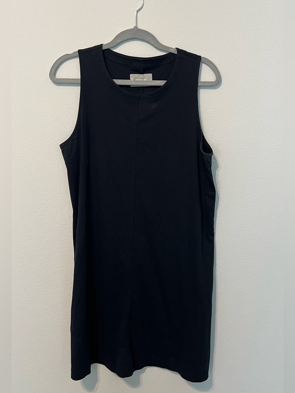 Everlane Black Sleeveless Tank Dress